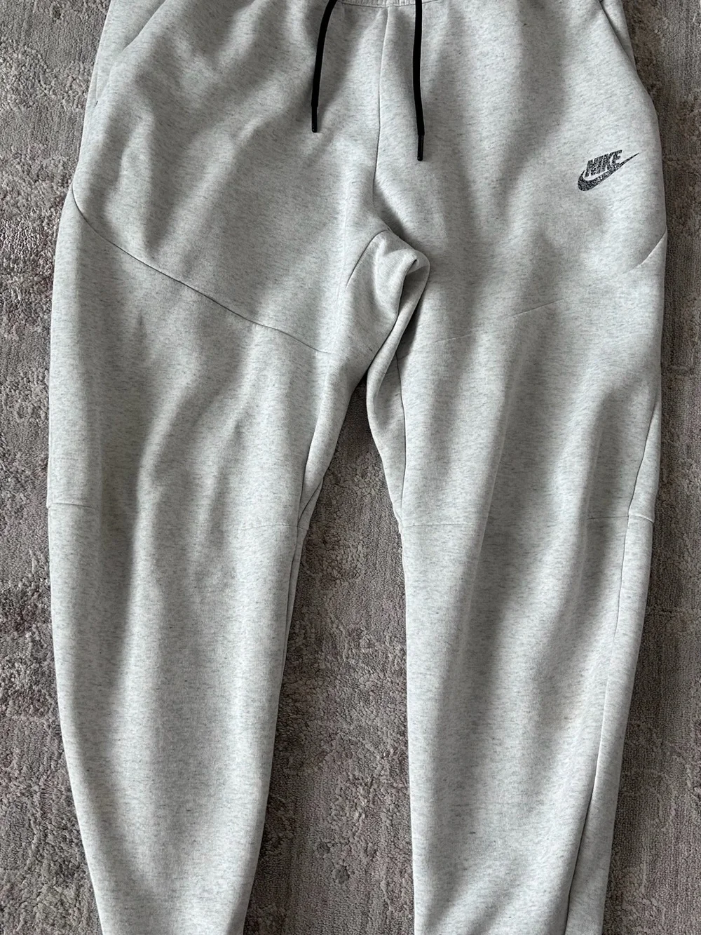 Nike Sportswear Tech Fleece Joggers Drawstring Sz M Men Birch Heather Sweatpants
